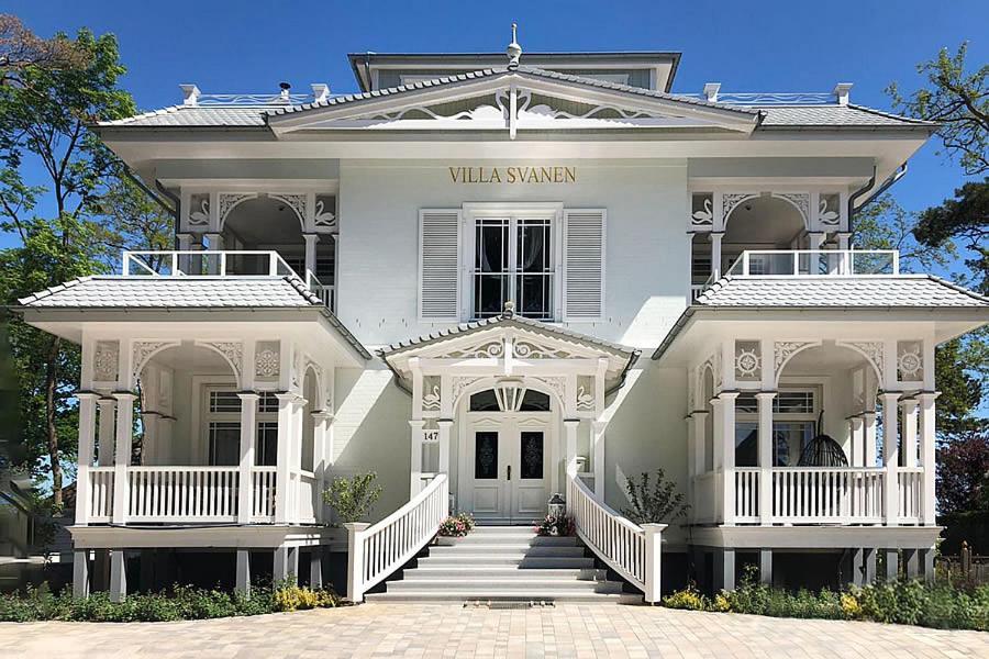Villa Svanen Am Meer Тиммендорфер-Штранд Экстерьер фото